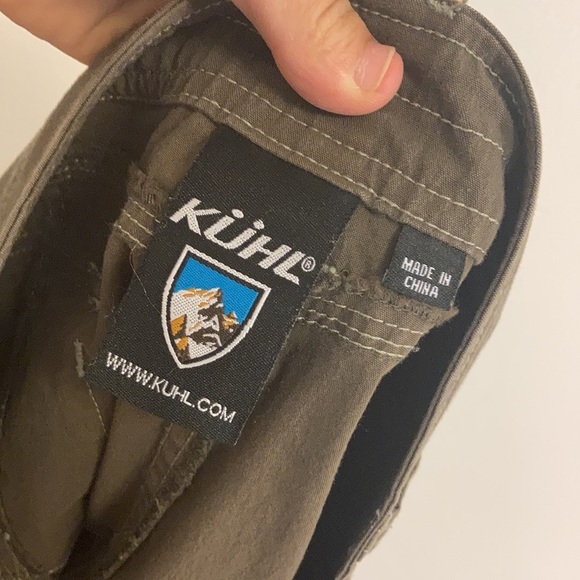 Kuhl Splash Skirt Womens 6 Brown Khaki Cotton Stretch Gorpcore Hiking Camping - Picture 8 of 10